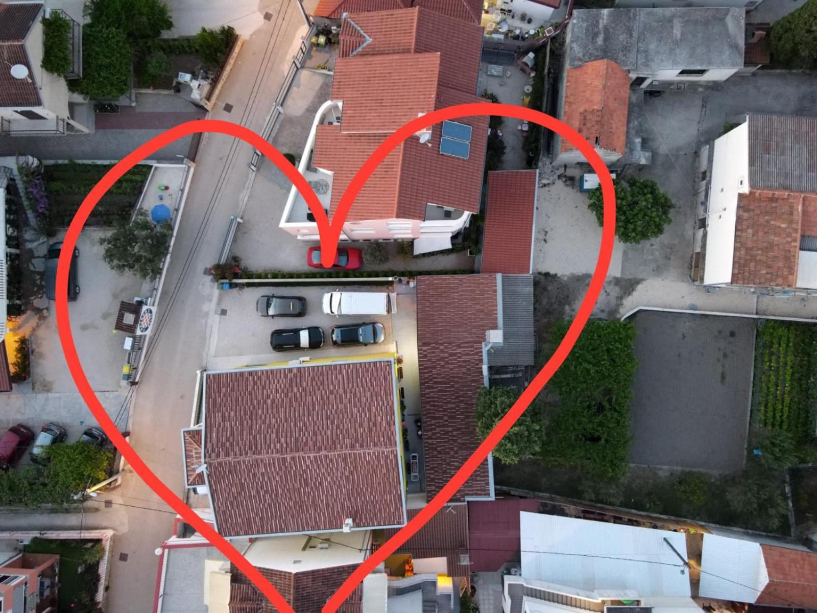 Apartments Luka Pakoštane Exteriör bild
